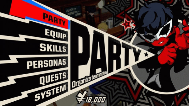 Игра Persona 5 Tactica, скриншот