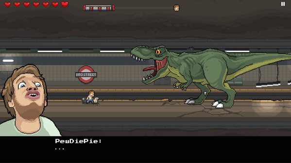 Игра PewDiePie: Legend of the Brofist, скриншот