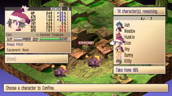 Игра Phantom Brave PC, скриншот