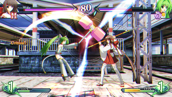 Игра Phantom Breaker: Omnia, скриншот