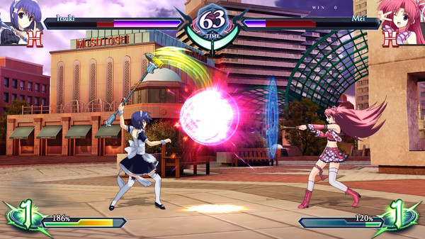 Игра Phantom Breaker: Omnia, скриншот