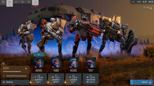 Игра Phantom Brigade, скриншот