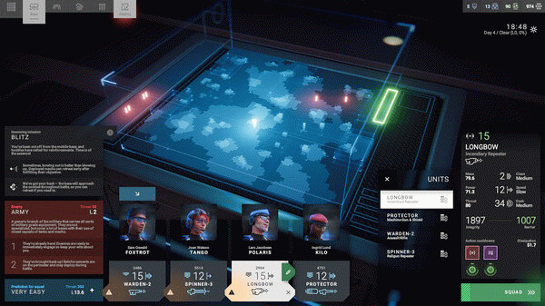 Игра Phantom Brigade, скриншот