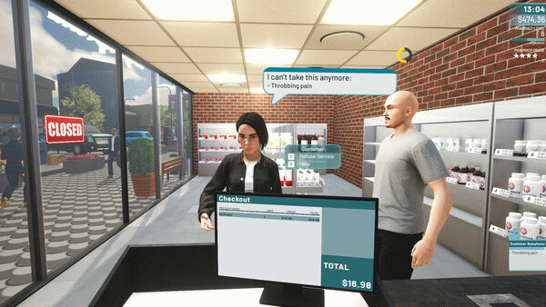 Игра Pharmacy Store Simulator, скриншот
