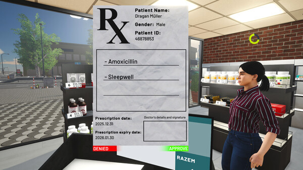 Игра Pharmacy Store Simulator, скриншот