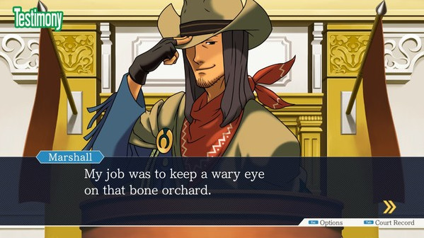 Игра Phoenix Wright: Ace Attorney Trilogy, скриншот
