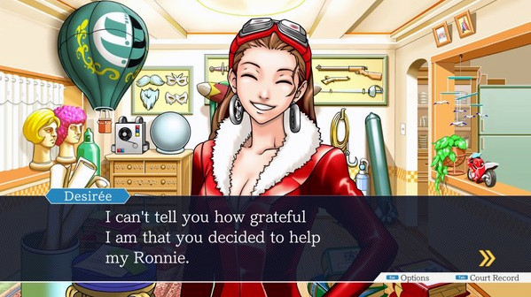 Игра Phoenix Wright: Ace Attorney Trilogy, скриншот