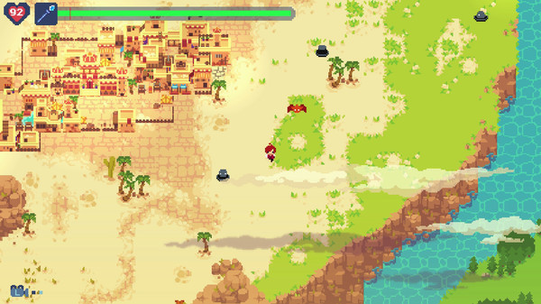Игра Phoenotopia: Awakening, скриншот