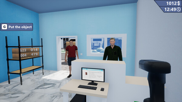 Игра Pickup Point Simulator, скриншот
