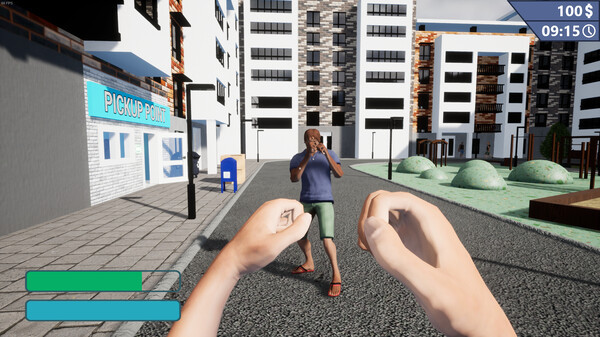 Игра Pickup Point Simulator, скриншот
