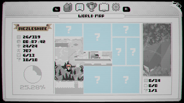 Игра Piczle Cross Adventure, скриншот