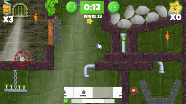 Игра Piggy Princess, скриншот