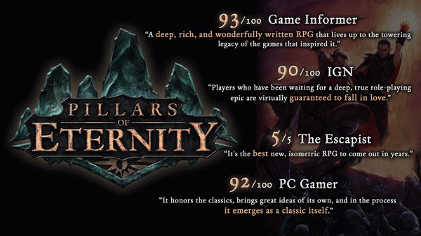 Игра Pillars of Eternity, скриншот