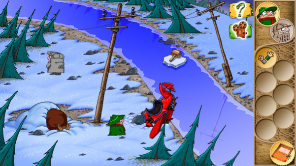 Игра Pilot Brothers 3: Back Side of the Earth, скриншот