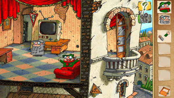 Игра Pilot Brothers, скриншот