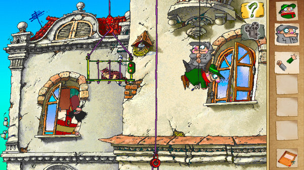 Игра Pilot Brothers, скриншот