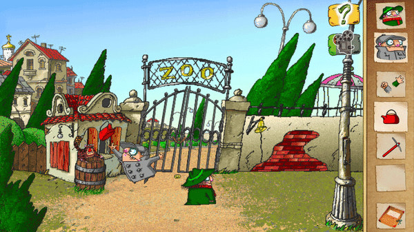 Игра Pilot Brothers, скриншот