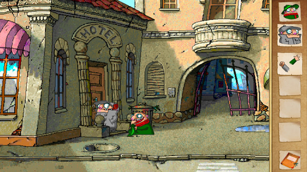 Игра Pilot Brothers, скриншот