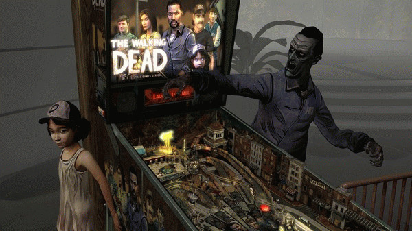 Игра Pinball FX2 VR - The Walking Dead, скриншот