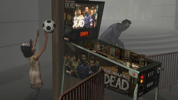 Игра Pinball FX2 VR - The Walking Dead, скриншот