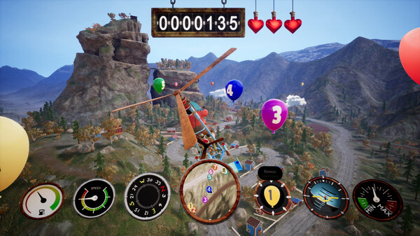 Игра Flåklypa Grand Prix Jubileumsutgave, скриншот