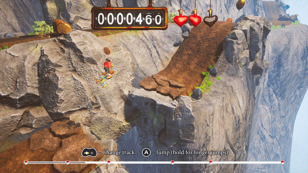 Игра Flåklypa Grand Prix, скриншот