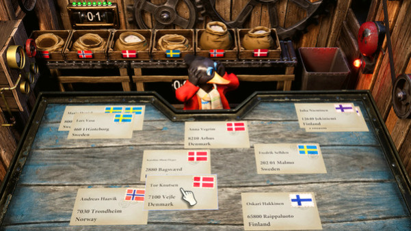 Игра Flåklypa Grand Prix, скриншот