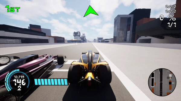 Игра Pioneer Racing, скриншот