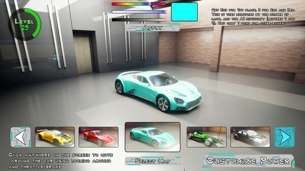 Игра Pioneer Racing, скриншот