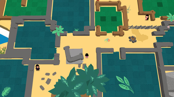 Игра Pipe Push Paradise, скриншот