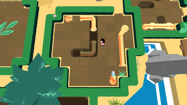 Игра Pipe Push Paradise, скриншот