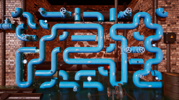 Игра PIPELINE RTX: 2, скриншот