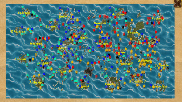 Игра Pirate Dragons, скриншот