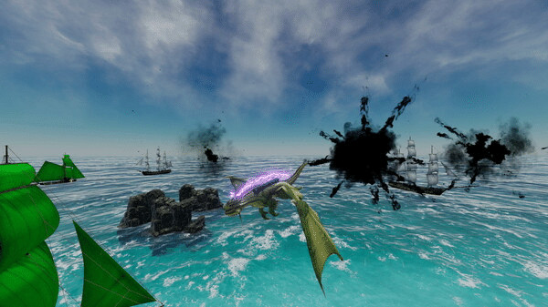Игра Pirate Dragons, скриншот