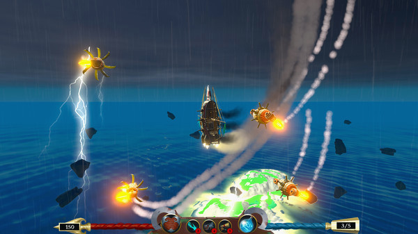 Игра Pirates of Gravitae, скриншот