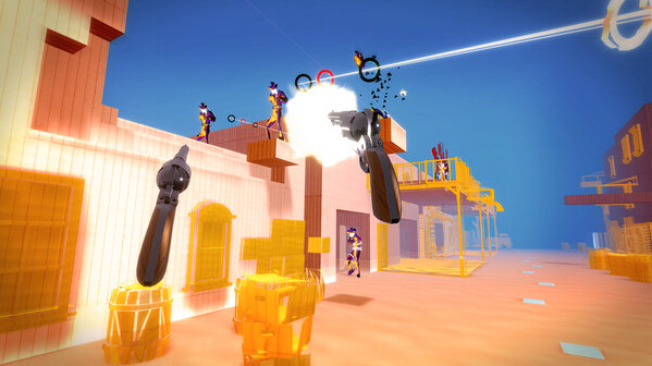 Игра Pistol Whip, скриншот