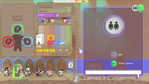 Игра Pit People, скриншот