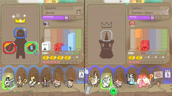 Игра Pit People, скриншот