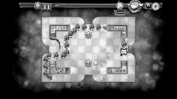 Игра Pix the Cat, скриншот
