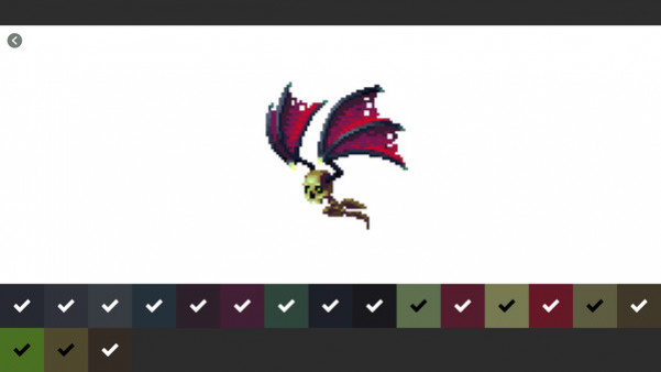 Игра Pixel Art Monster - Color by Number, скриншот