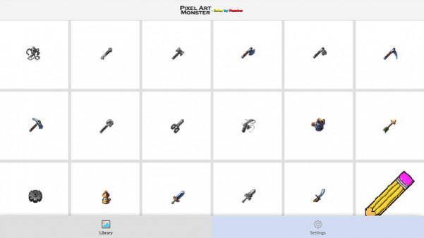 Игра Pixel Art Monster - Expansion Pack 4, скриншот