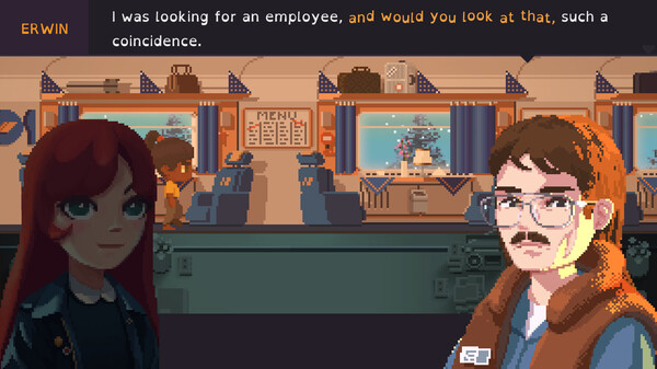 Игра Pixel Cafe, скриншот