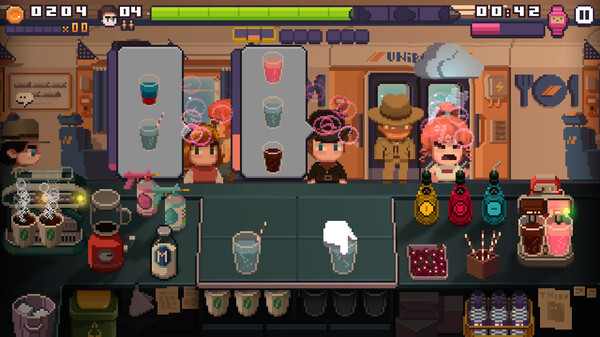 Игра Pixel Cafe, скриншот