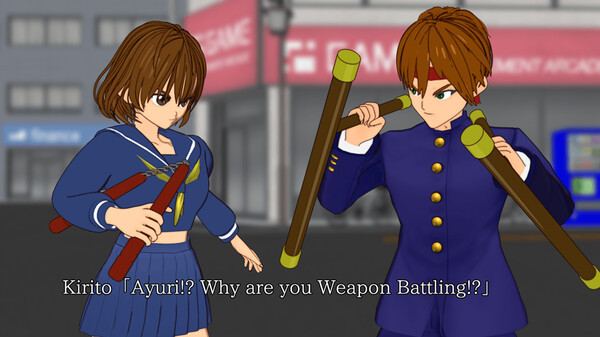Игра Pixel Game Maker Series WEAPON USER, скриншот