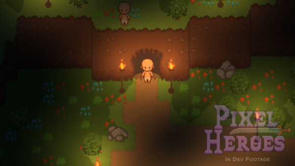 Игра Pixel Heroes, скриншот