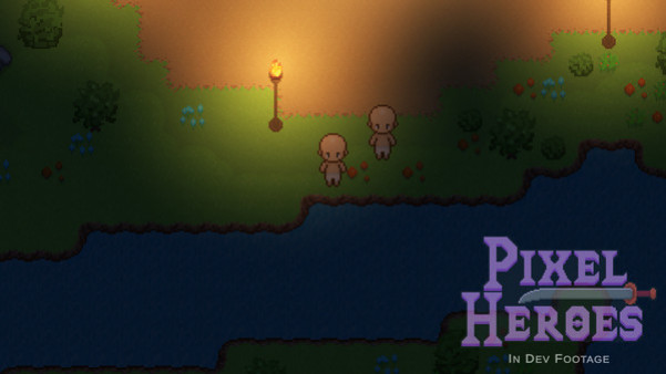 Игра Pixel Heroes, скриншот