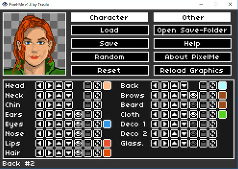 Игра Pixel-Me, скриншот