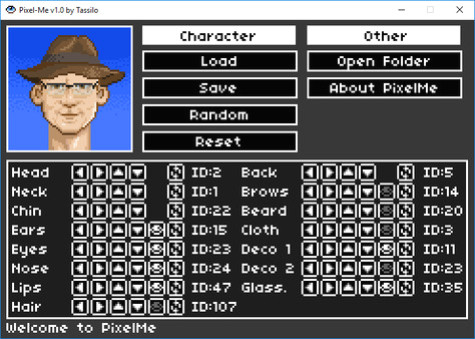 Игра Pixel-Me, скриншот