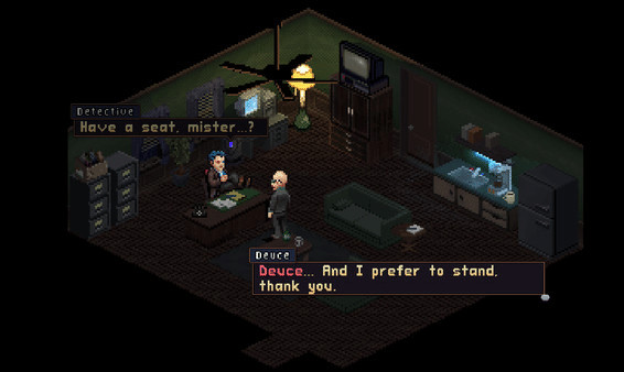 Игра Pixel Noir, скриншот
