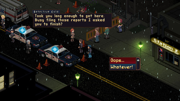Игра Pixel Noir, скриншот